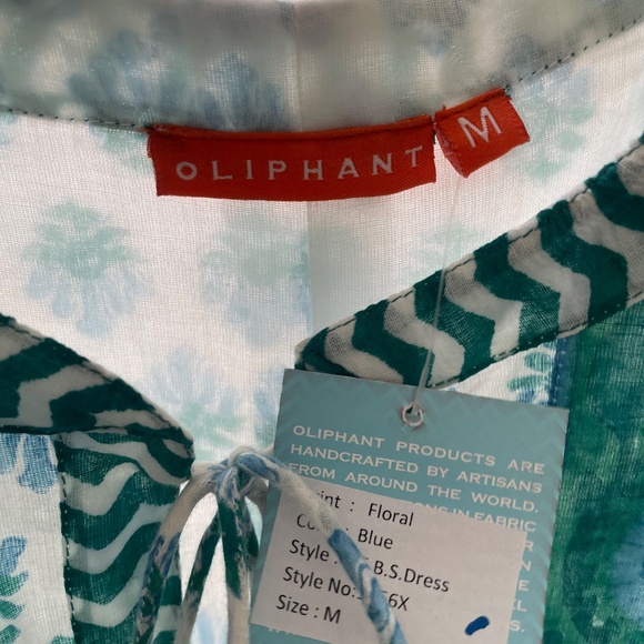 Tie Front Balloon Sleeve Mini NWT - Picture 4 of 6